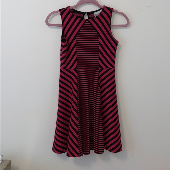 dillards striped dress
